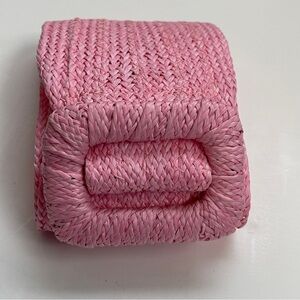 Vintage 80’s PINK Polypropylene belt SMALL